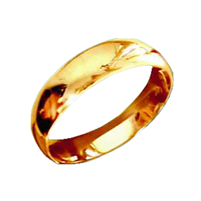Обручальное кольцо из золота 1100005