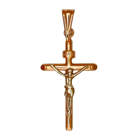 Облегченный крест из золота арт. 01р060448 01р060448