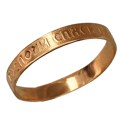 Обручальное кольцо из золота 01о010031