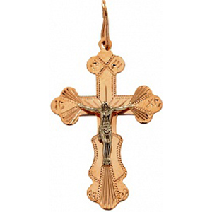 Крест из золота Аврора Ставрополь 74253 74253