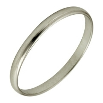 Обручальное кольцо из серебра 38001009