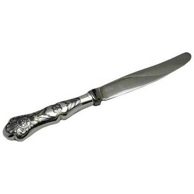 Десертный нож из серебра 40030049А05 черневой