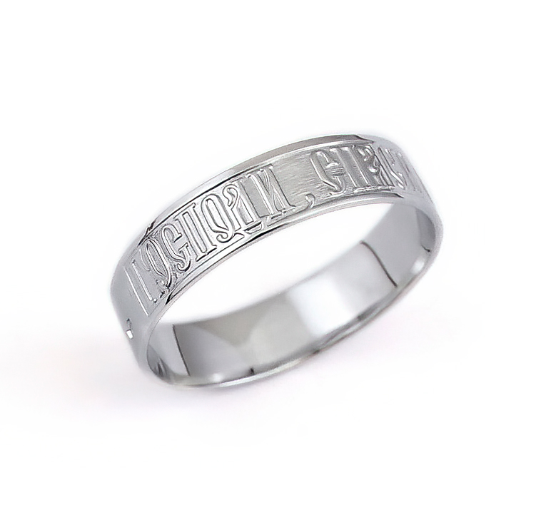 Обручальное кольцо из серебра 132н