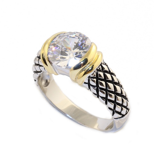 Серебряное кольцо RES046-1