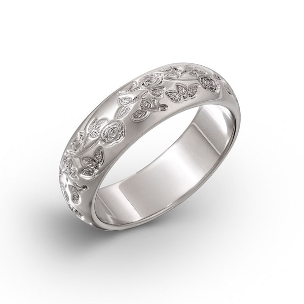 Обручальное кольцо из серебра g60-04-3-20-0321