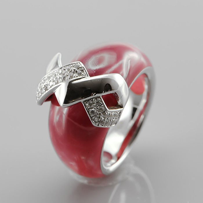 Серебряное кольцо adr09007
