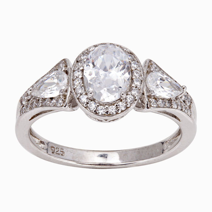 Серебряное кольцо 15544