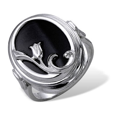 Серебряное кольцо 42000070