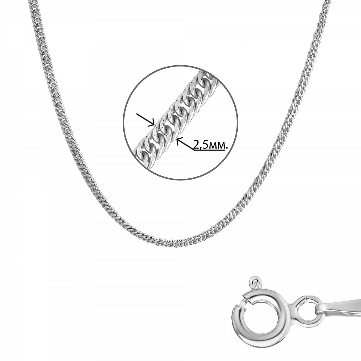 Цепь из серебра Альфа-Карат 050gddfrp/45 050gddfrp/45
