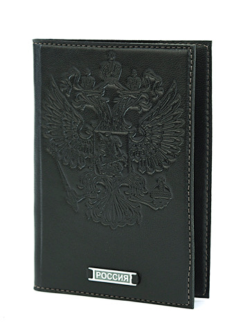Россия Обложка для паспорта с серебром 925 пробы