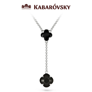 Колье из серебра с агатом KABAROVSKY 16-058 16-058