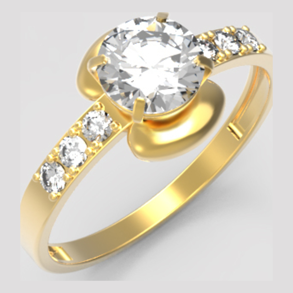 Золотое кольцо к-033