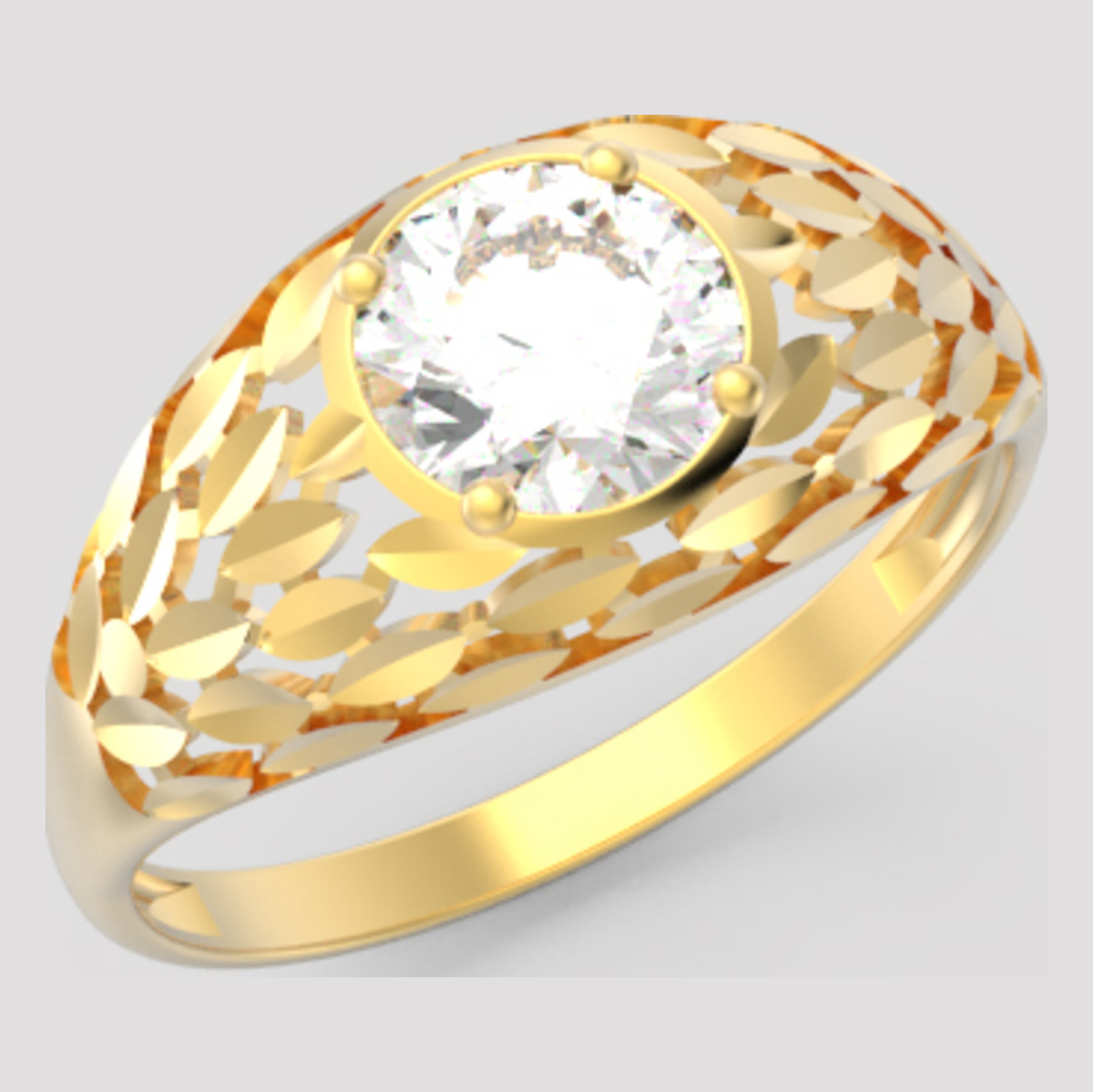 Золотое кольцо к-080