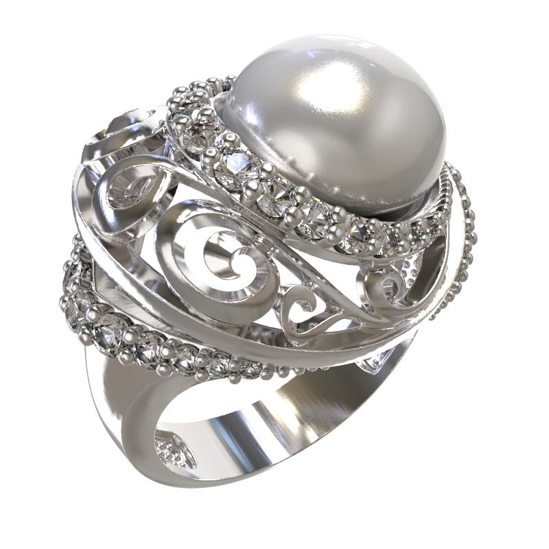 Серебряное кольцо 1031281-01150