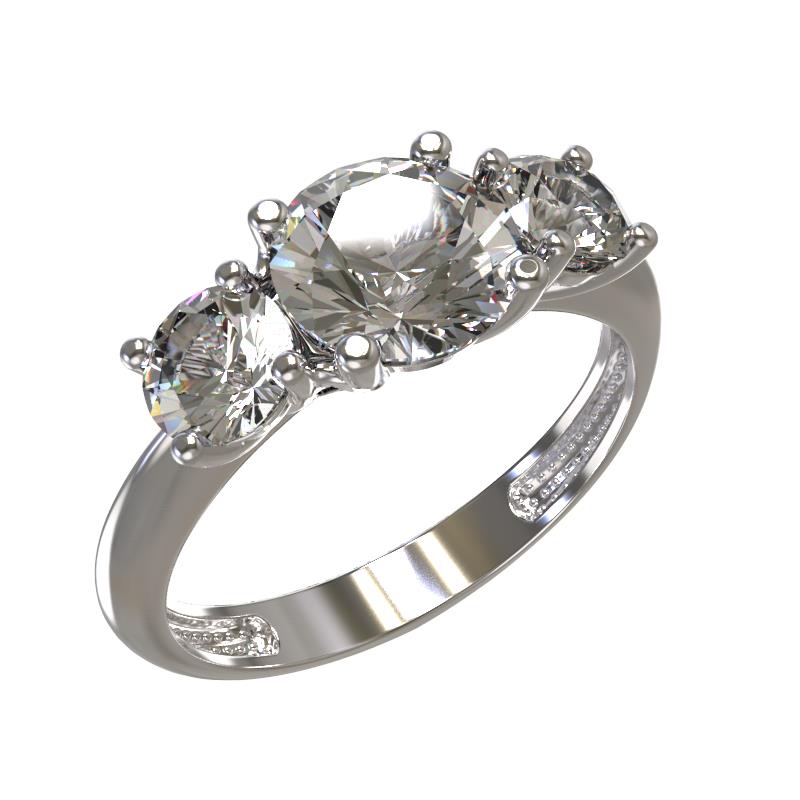 Серебряное кольцо 1032021-01210