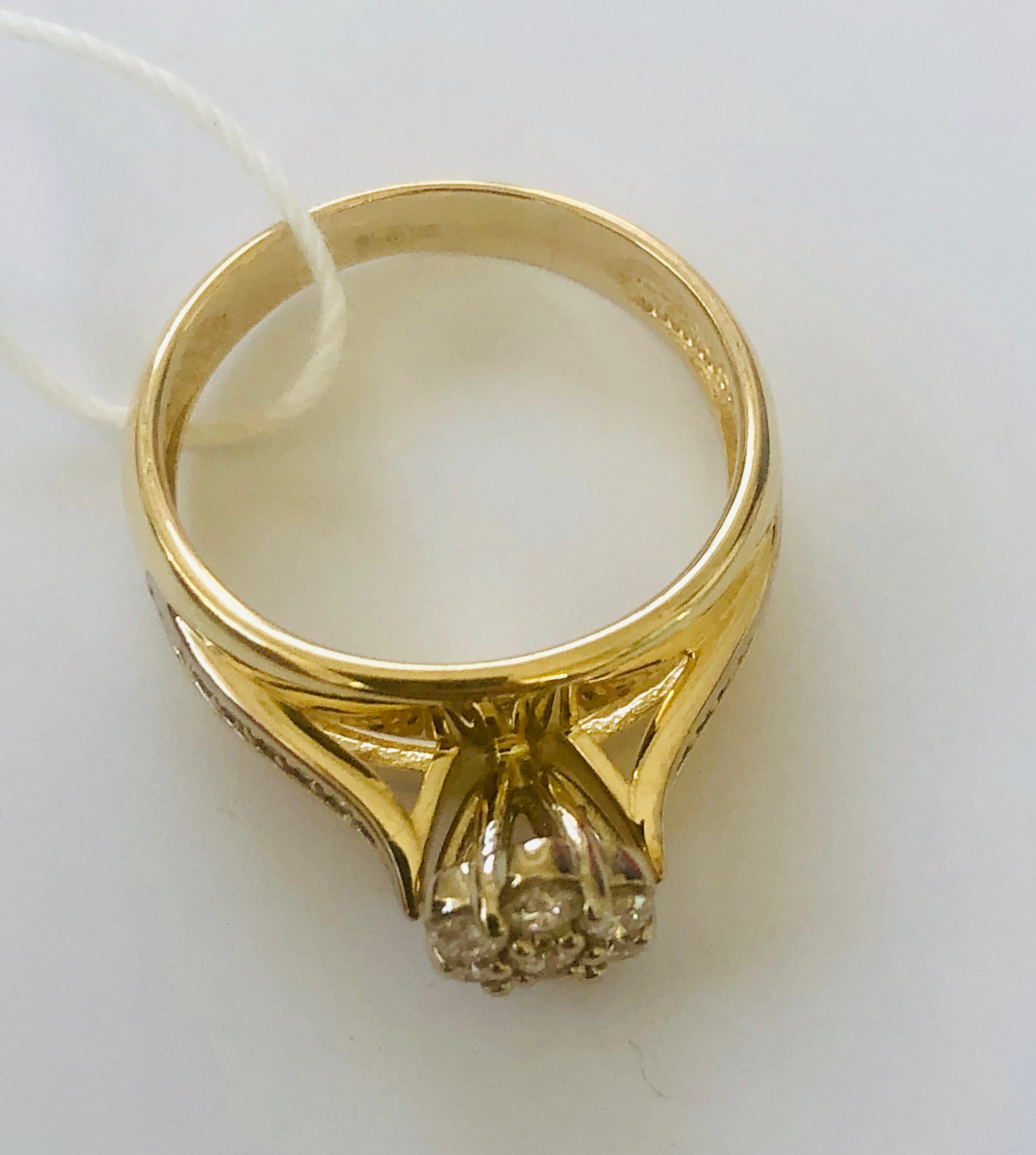 Кольцо из золота Гиалит к1622