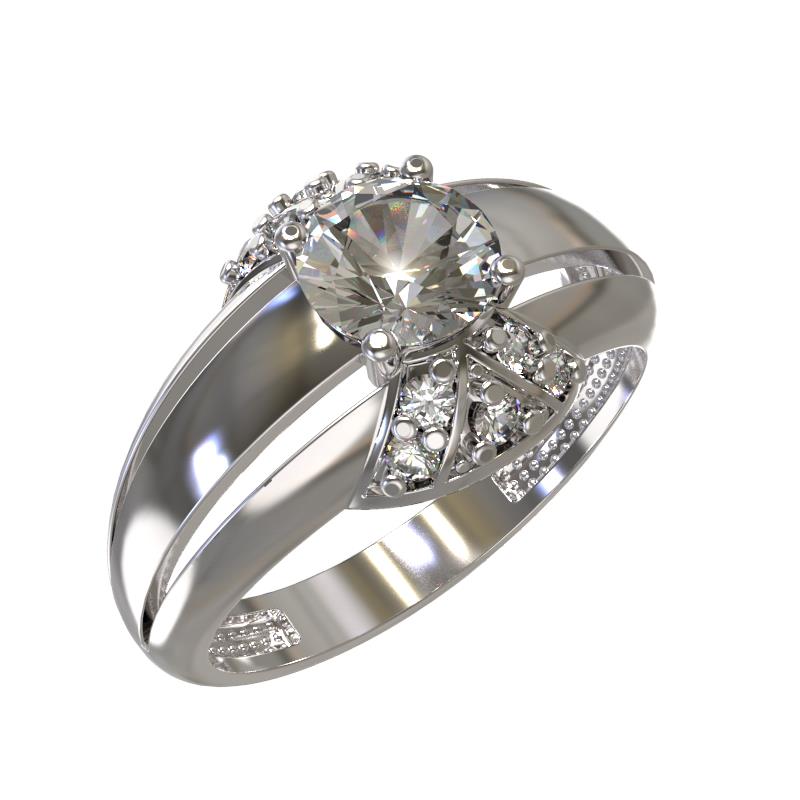 Серебряное кольцо 1031991-01110