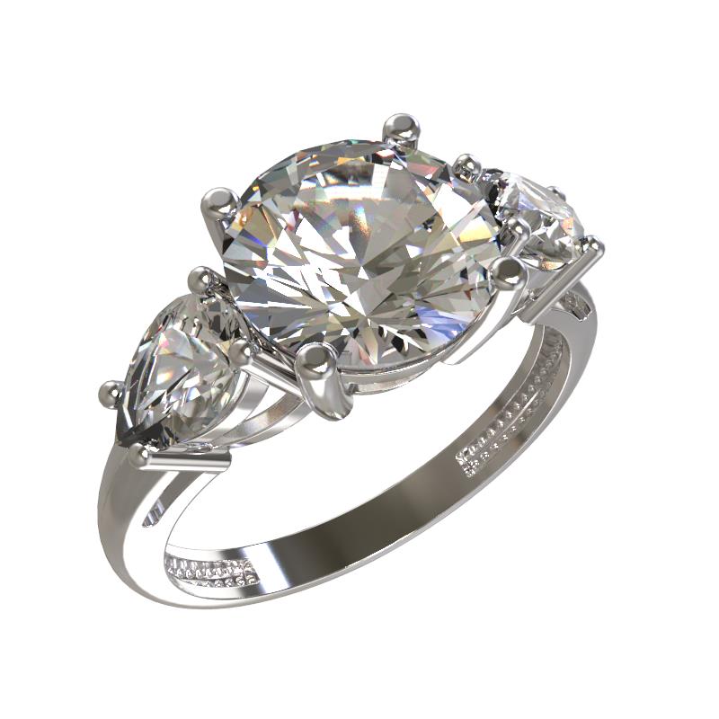 Серебряное кольцо 1031721-01210