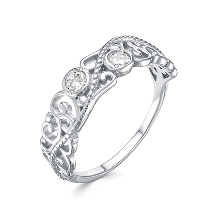 Серебряное кольцо 10-0401