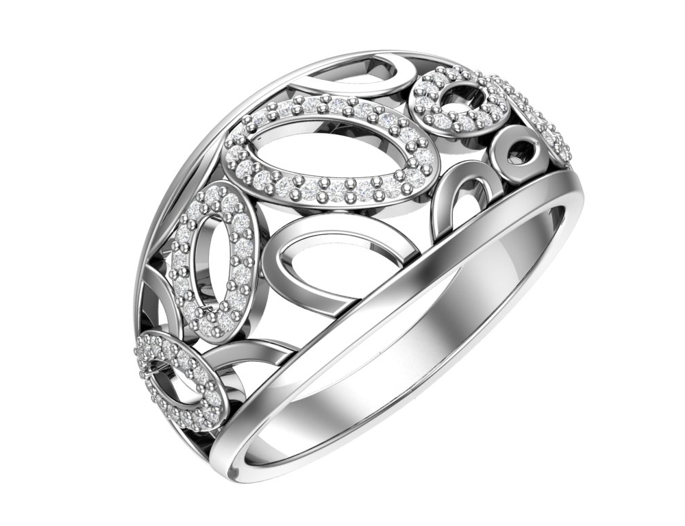Серебряное кольцо 1100965-00775