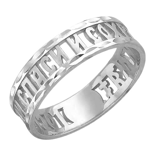 Обручальное кольцо из серебра 01о750262