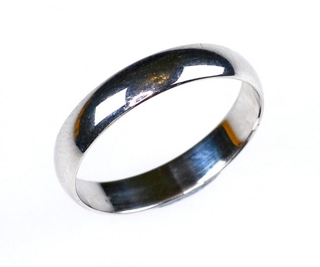 Обручальное кольцо из серебра арт. ко4-18 ко4-18