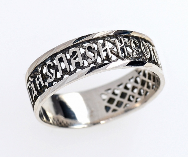 Обручальное кольцо из серебра ксс38а-16