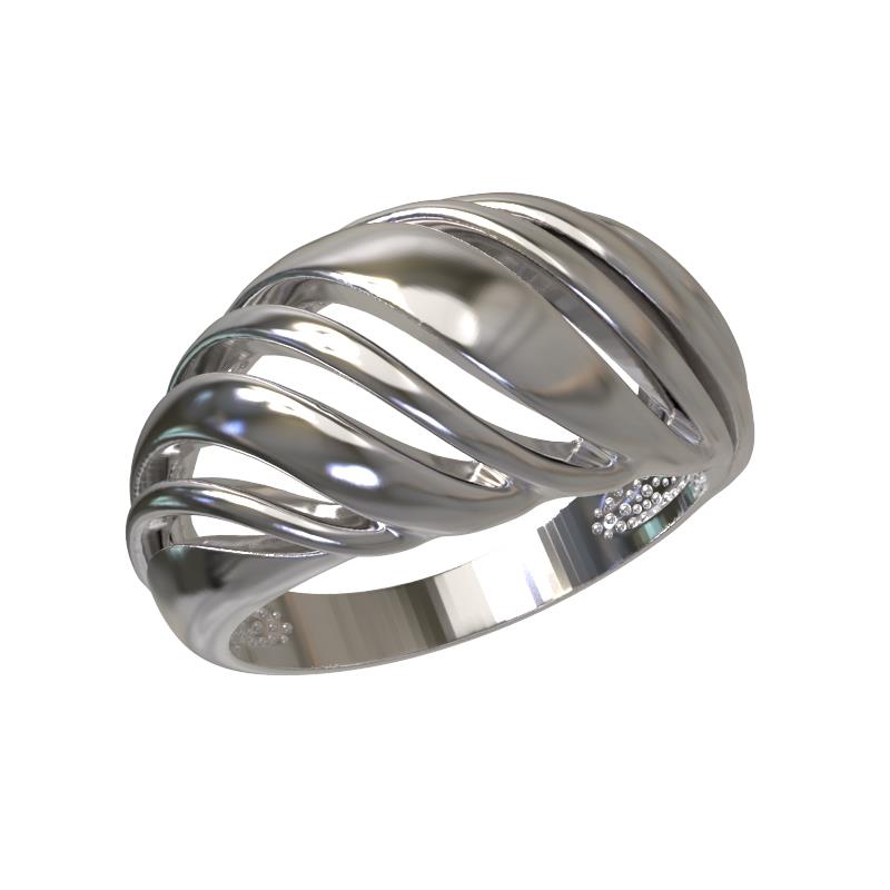 Серебряное кольцо 1030401-00000