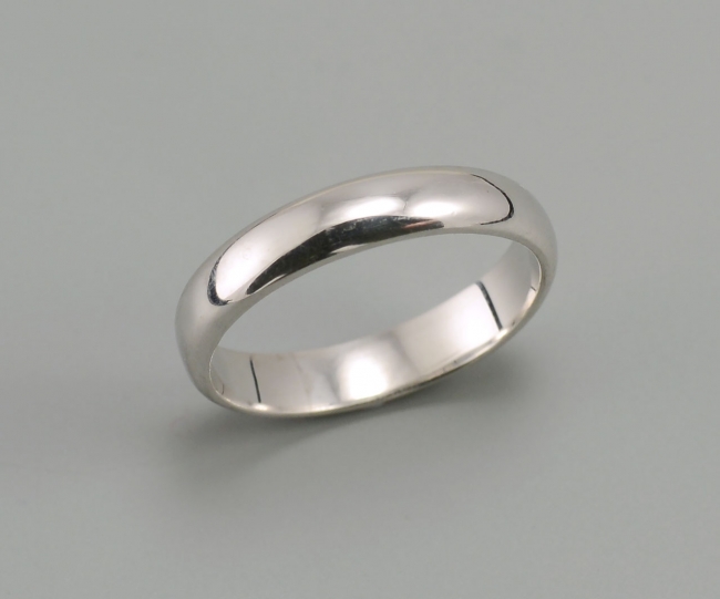 Обручальное кольцо из серебра Эффект ко3-15.5 ко3-15.5