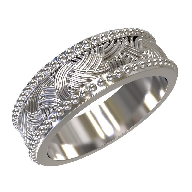 Серебряное кольцо 1030141-00000