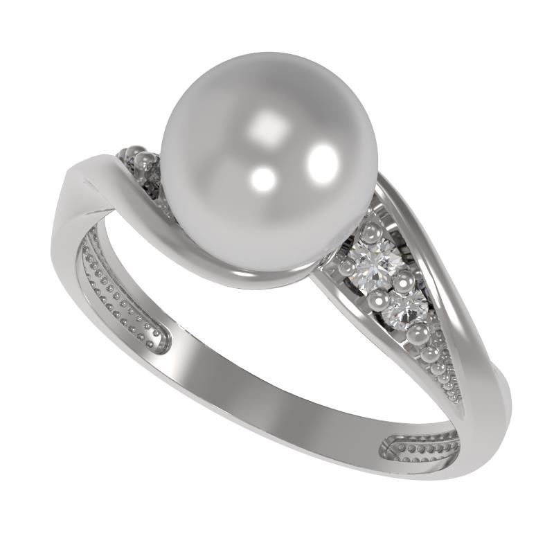 Серебряное кольцо 1035641-01150-2s