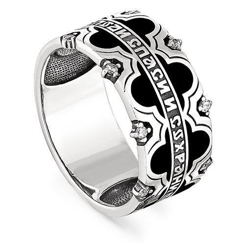Серебряное кольцо 1-031-8102