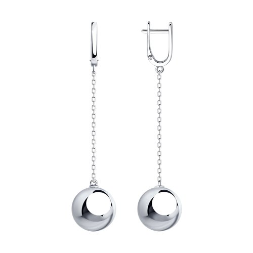Серьги из серебра SOKOLOV 94023671 94023671