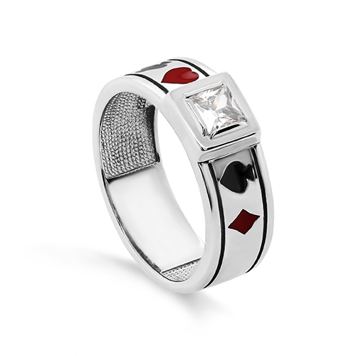 Серебряное кольцо 1-084-7901