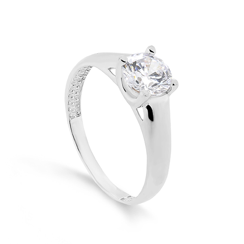 Серебряное кольцо Фианит арт. 1-074-7900 1-074-7900