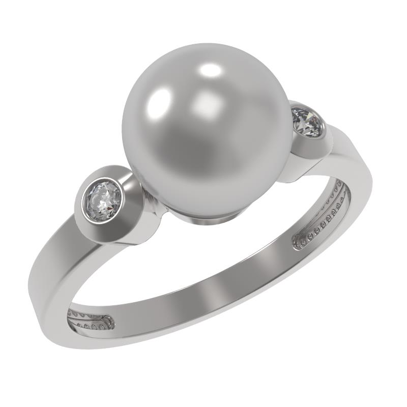 Серебряное кольцо 1035651-01150-2s
