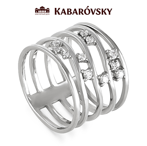 Серебряное кольцо 1-025-7900