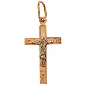 Облегченный крест из золота арт. 74251 74251