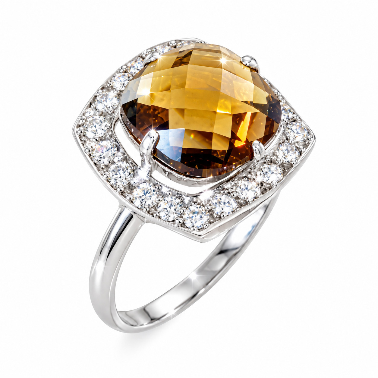 Кольцо из серебра с фианитом Шабалкин Е.В. к1603 к1603