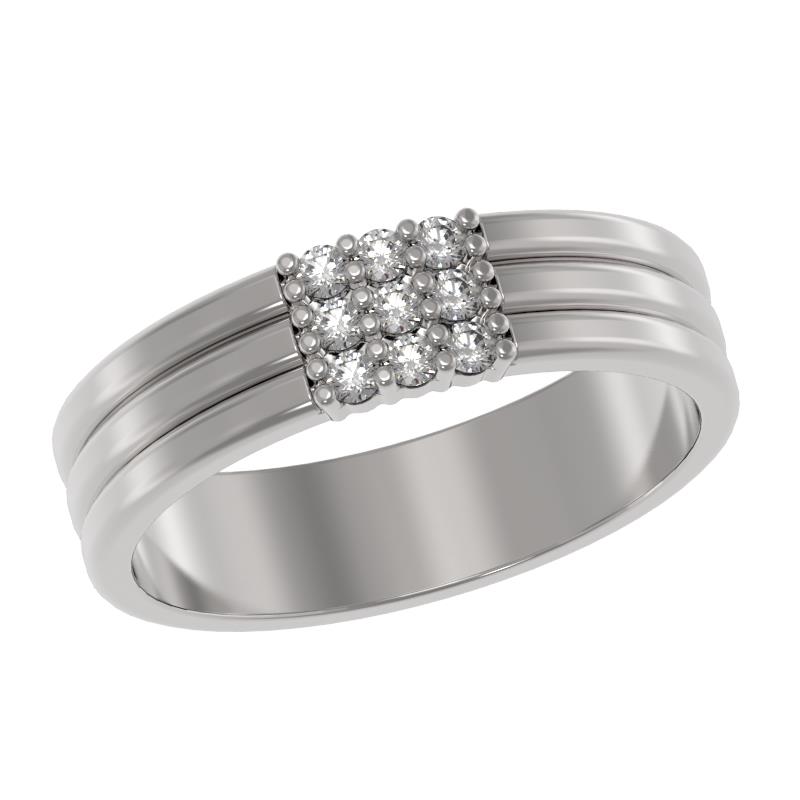 Кольцо из серебра с фианитом Арина 1039081-01110 1039081-01110