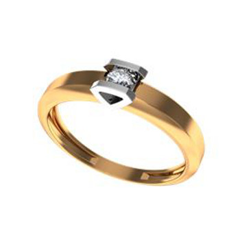 Помолвочное кольцо из золота с бриллиантом 1101257