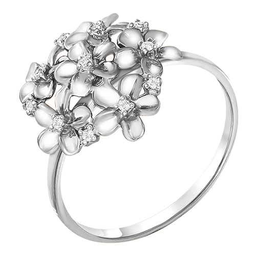 Серебряное кольцо 90-01-7008-00