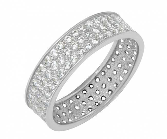 Серебряное кольцо с32-577кф-19.5