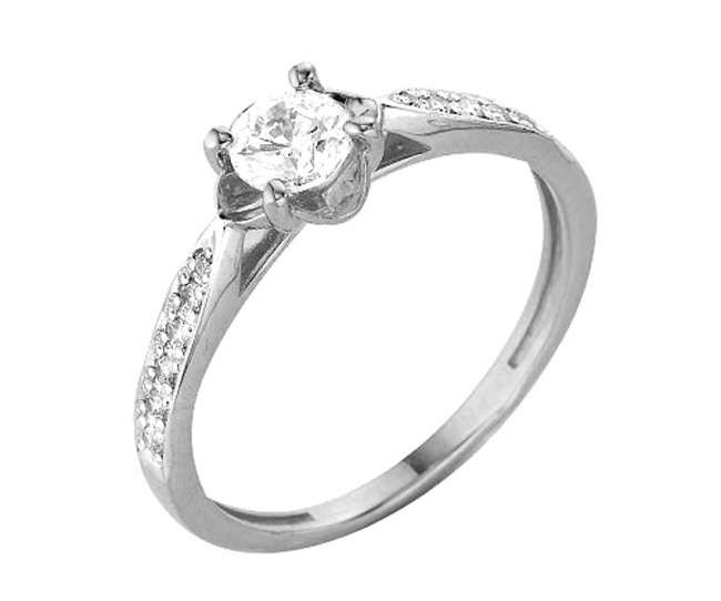 Серебряное кольцо с46-2888кф-16.5