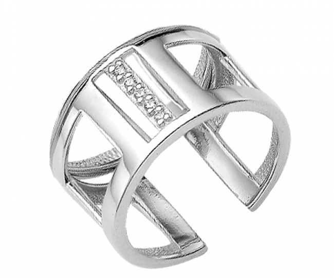 Серебряное кольцо с46-3050кф-17