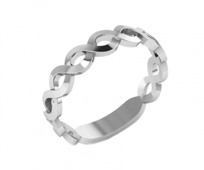 Серебряное кольцо с32-1350к-17