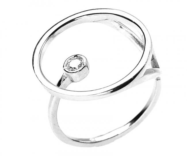 Серебряное кольцо с50-1244кф-16.5