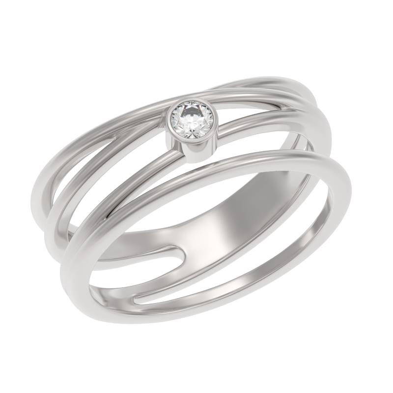 Серебряное кольцо 1042571-01110