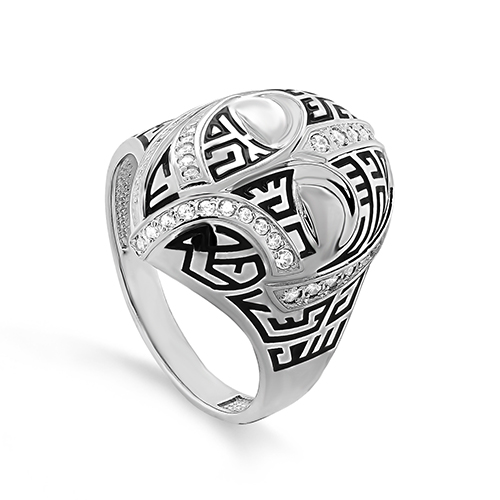 Серебряное кольцо 11-460-7902