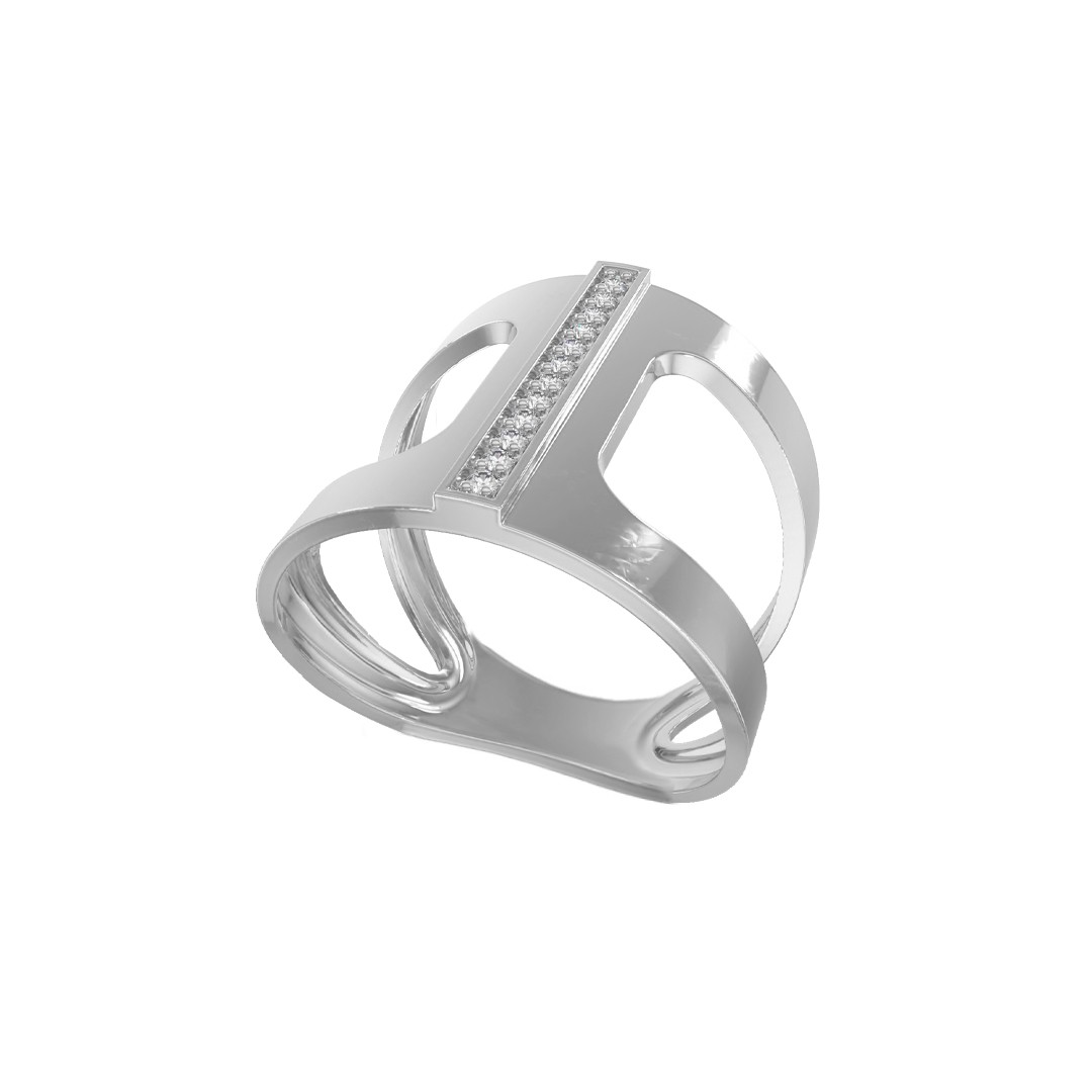 Серебряное кольцо к1084-9101